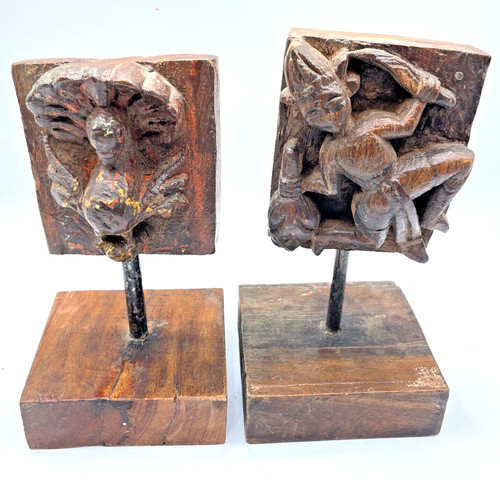 Wooden temple tiles - tiles, east