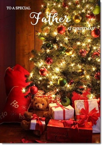 Doodlecards father christmas - father,