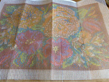 Floral D'Vine , Latch Hook Rug