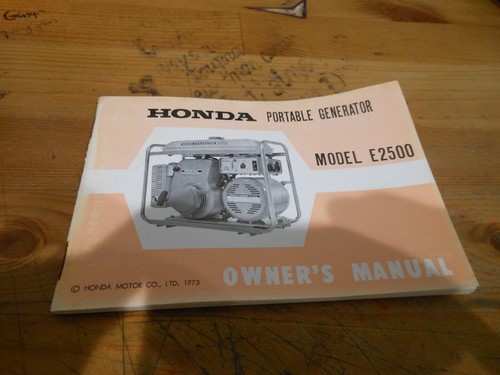 Honda oem e2500 - honda,