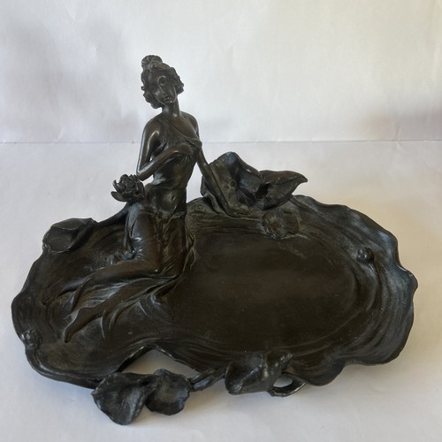 Young woman resting lily - woman, on