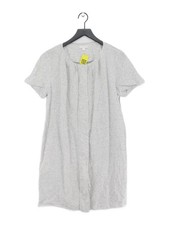 COS A-Line Midi Dress in Grey