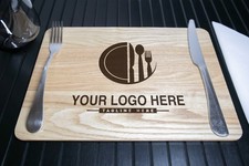 Set of 4 Wooden Placemats