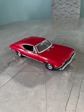 Danbury Mint 1968 Chevrolet Chevelle SS-396 1:24 Red Condition Boxed.