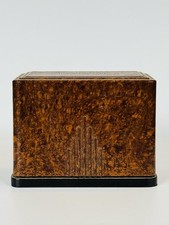 Art deco marbled bakelite - art,
