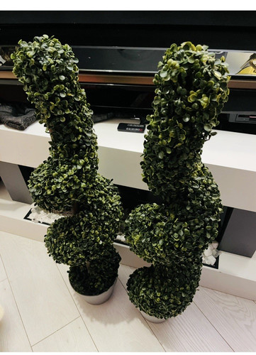 Artificial green spiral - artificial,