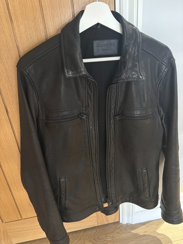 Allsaints lark leather jacket - lark,