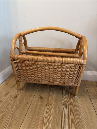 Vintage bamboo cane wicker - vintage,