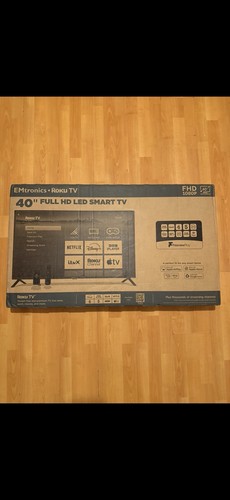 Emtronics roku smart - tv, 40"