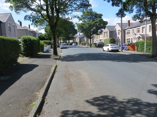 Photo 12x8 marsden hall - 12x8, road