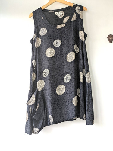 Masai viscose black blue - black,