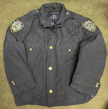 NEWPORT HARBOR NYPD COLD WEATHER WATERPROOF DUTY UNIFORM JACKET. SIZE 58 REGULAR
