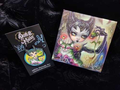 Jasmine becket griffith canvas - becket-griffith,
