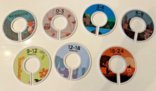 7pcs Round Closet Size Dividers Newborn To Toddler Animals