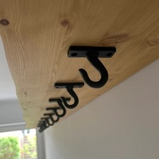 Tea & Coffee Cup Hooks Iron