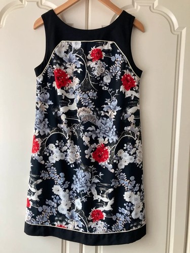 Wallis black oriental print - wallis,