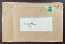 KGV Cover to Owen, Bramble Street, Coventry from Daily Mail, Northcliffe House