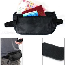 Discreet Money Bag Waist Belt Travel Bum Bag Fanny Pack Holiday Festival Pouch