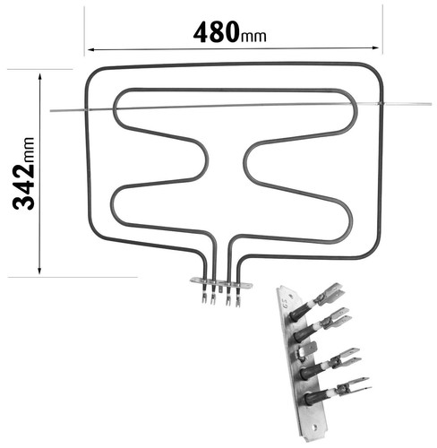 Top oven dual - oven,
