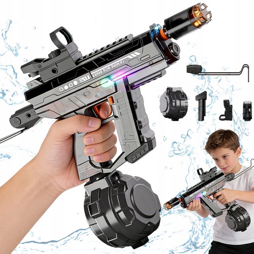 Electric water gun - water,
