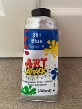 Vintage 1999 Art Attack Pencil Case with Sharpener Retro y2k