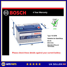 EFB Car Battery S4E07 Bosch