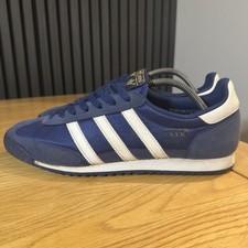 Adidas Dragon Originals - Size 11 UK Mens Trainers - Navy Blue, White