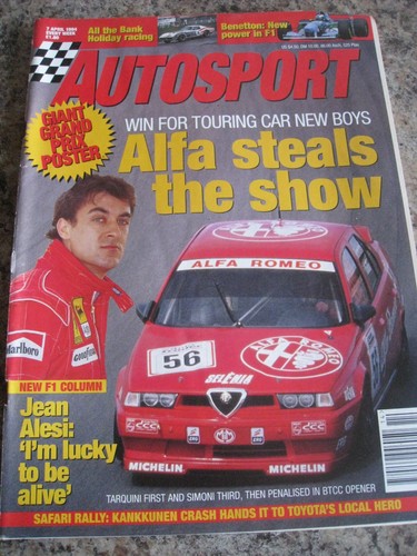 Autosport apr 1994 - apr, alfa