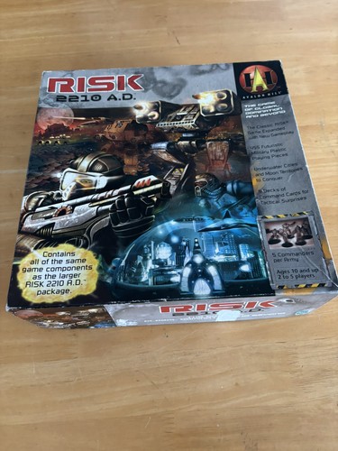 Risk 2210 board game - board,