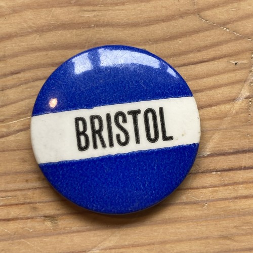 Vintage pin badge bristol - pin,