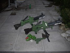 2 Vintage Johnny 7 seven Oma one man army toy  England ist type