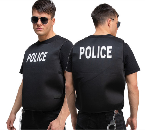 Adult police officer vest - adult,
