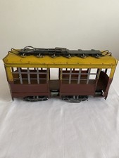 Vintage Tin Plate Model Tram