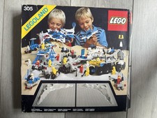 Classic Lego set 305 Moon Crater Baseplates. 1980s  X2 In Original Box