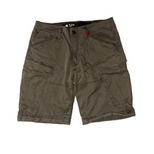 G-STAR Men's Combat Green Rovic 2 Blet Bermuda Shorts RRP £60