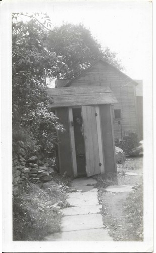 Vtg antique photo man peeks - man,