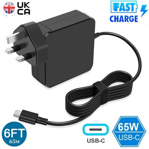 65w usb laptop charger - ul, usb-c