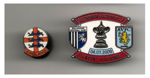 Two badges one - badges, gillingham