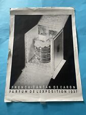 Rare Vintage Caron Perfume 1937 