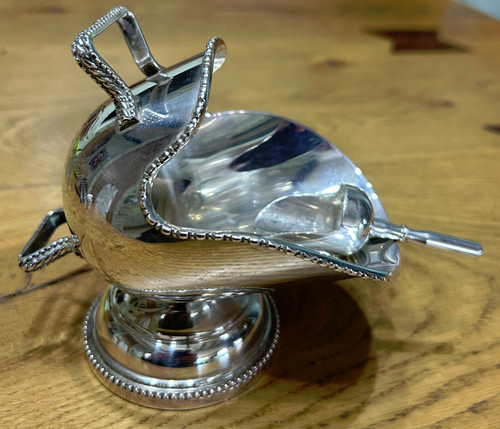 Vintage silver plated sugar - vintage,