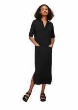 Whistles Collar Midi Knit