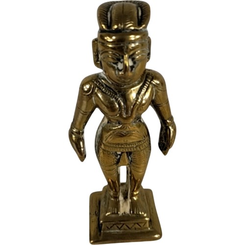 Hinduism brass figurine statue - brass,