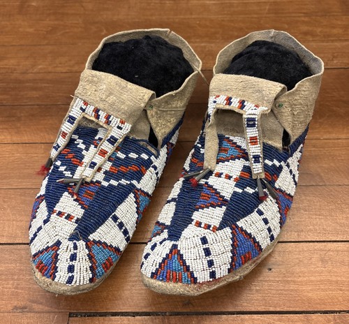 Antique native american beaded - native,
