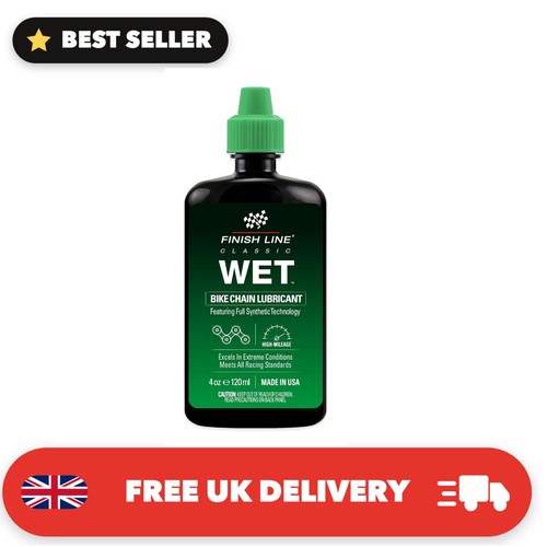 Wet bike chain - lube,
