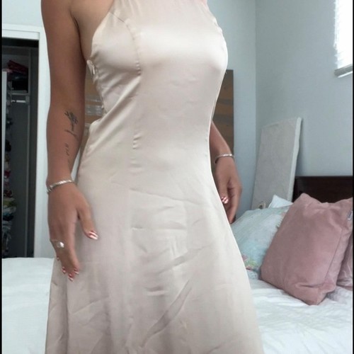 Blush champagne satin - h&m,