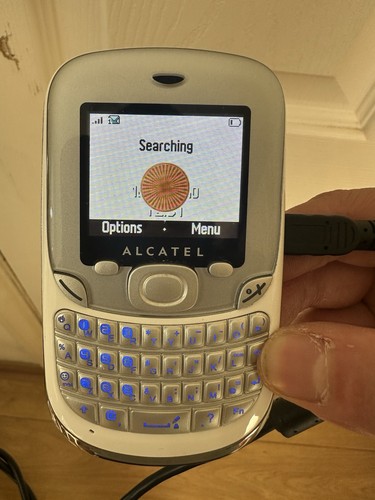 Vintage retro alcatel one - retro,