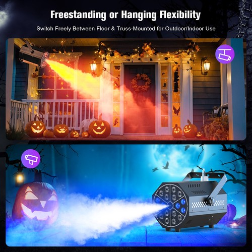 1000w 18led smoke machine rgb - 1000w,