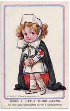 Postcard Fred Spurgin Nurse