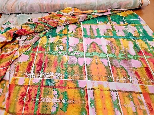 Jersey knit fabric abstract - jersey,