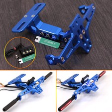 UK BLUE Motorcycle Adjustable